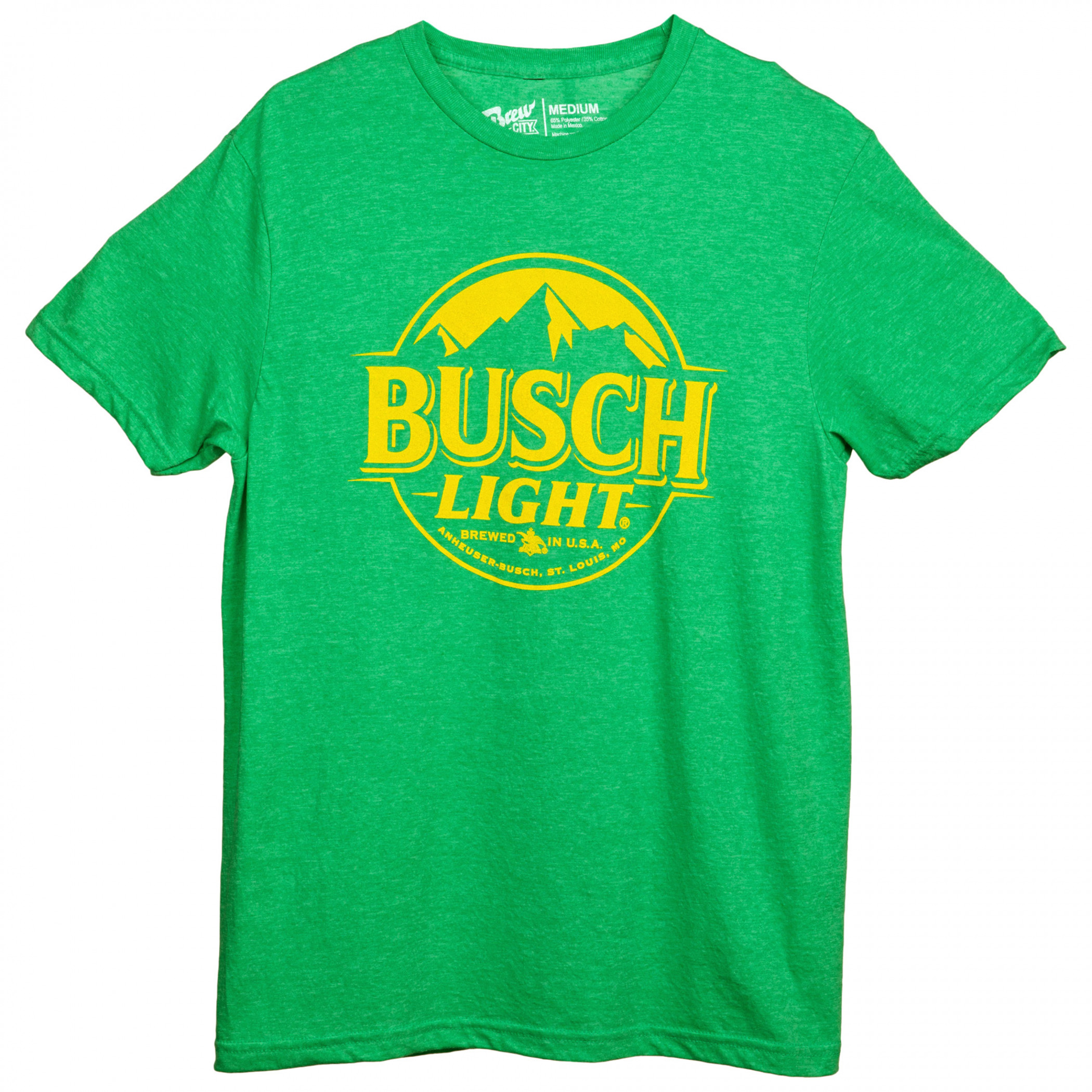 Busch Light For the Farmers Color Logo T-Shirt
